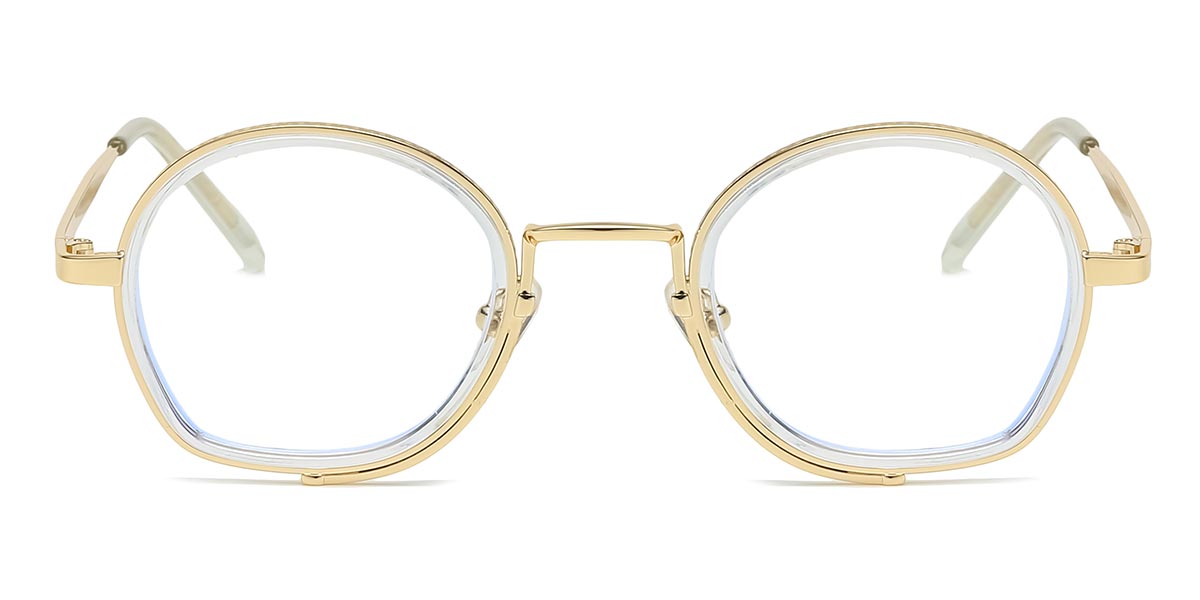 Clear Alaya - Oval Glasses