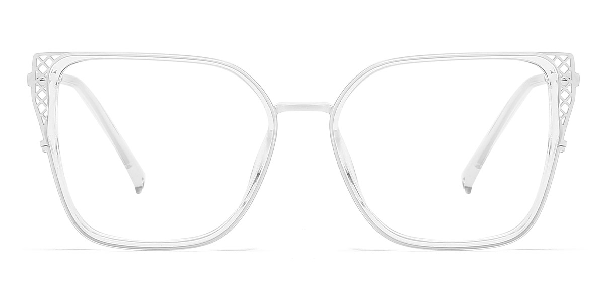 Transparent - Square Glasses - Liam