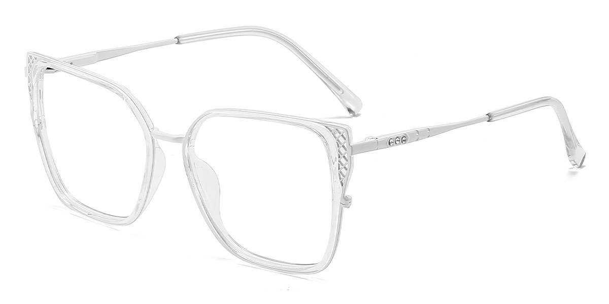 Transparent - Square Glasses - Liam