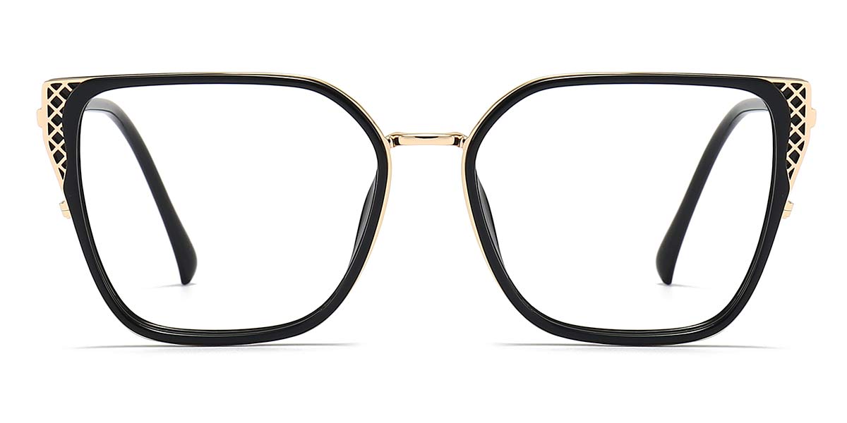 Black - Square Glasses - Liam