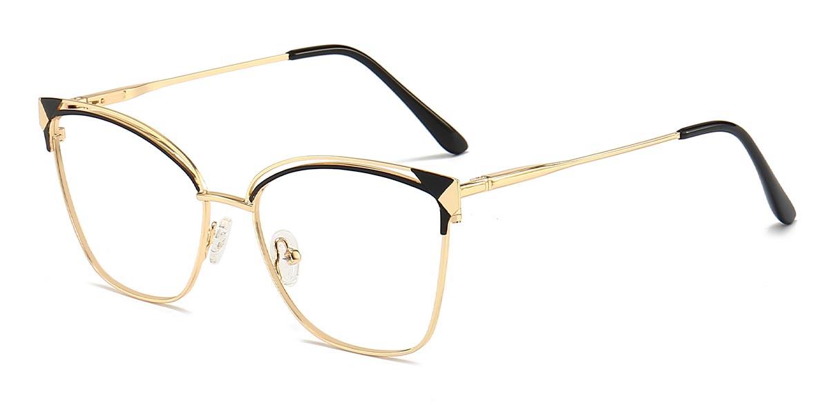 Black Gold Noah - Cat Eye Glasses