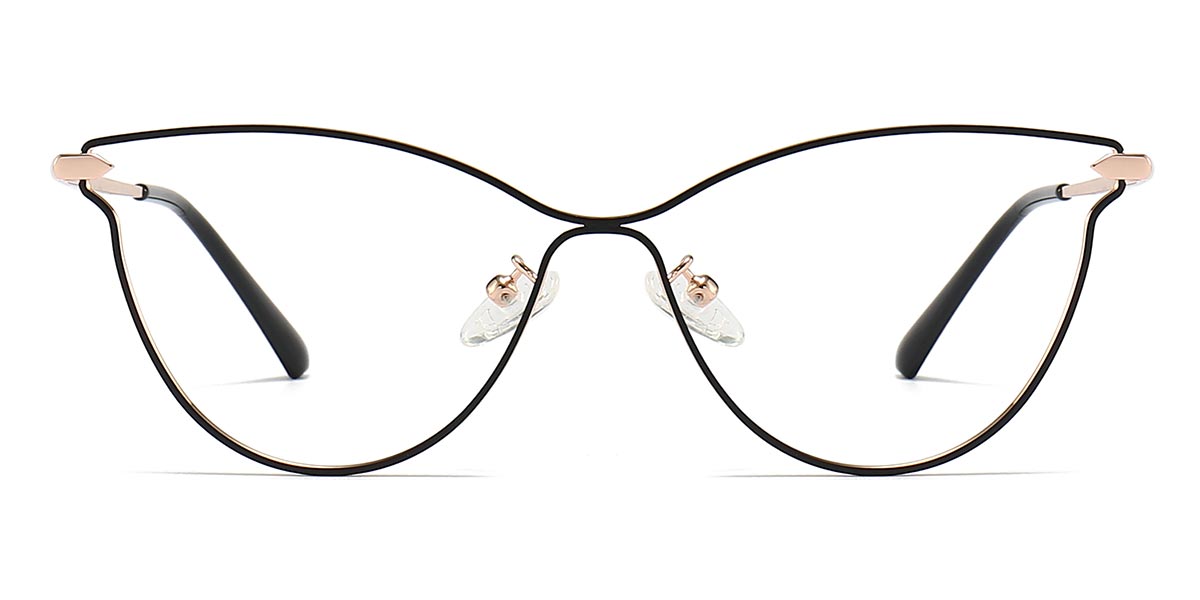 Black Hana - Cat eye Glasses