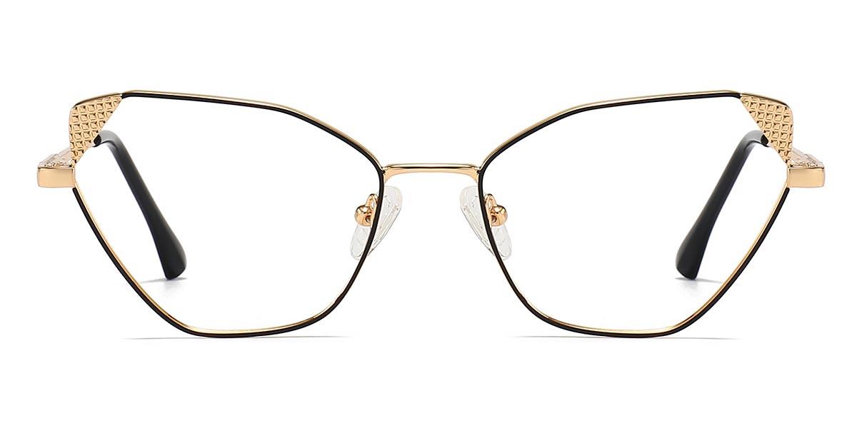 Black Gold Kyle - Cat Eye Glasses