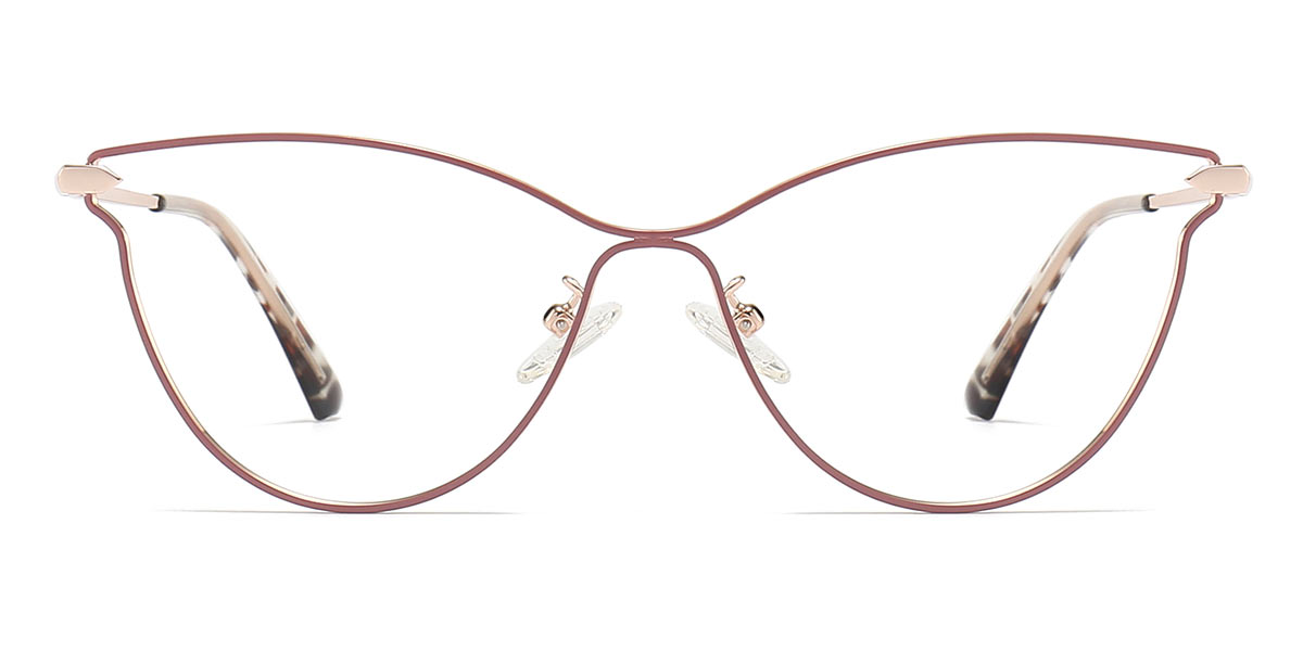 Cameo Brown - Cat eye Glasses - Hana
