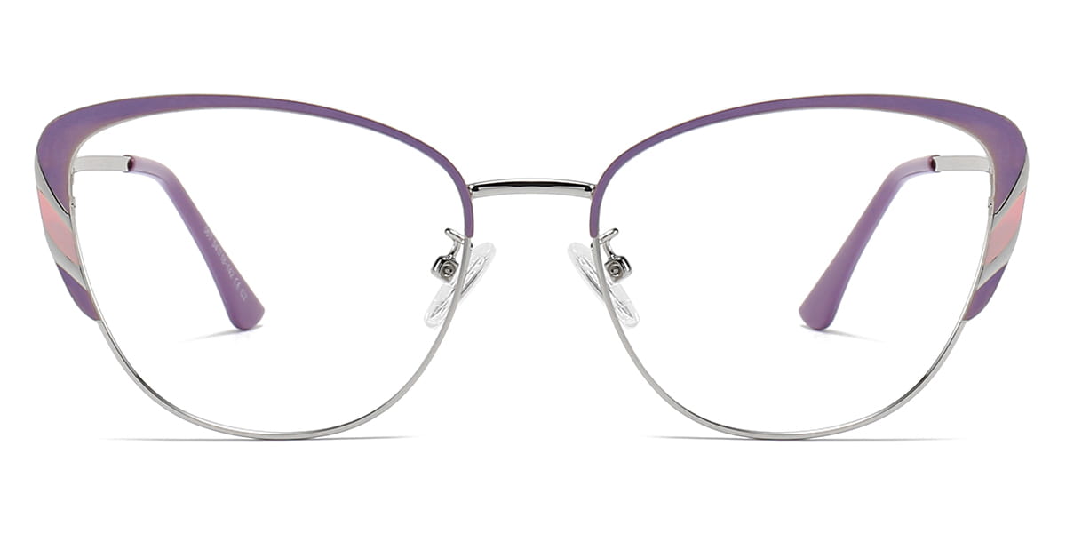 Purple - Cat eye Glasses - Kate