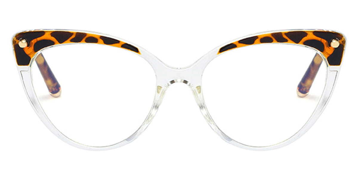 Clear Tortoiseshell Parasha - Cat Eye Glasses