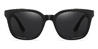 Black Grey Lucas - Square Sunglasses