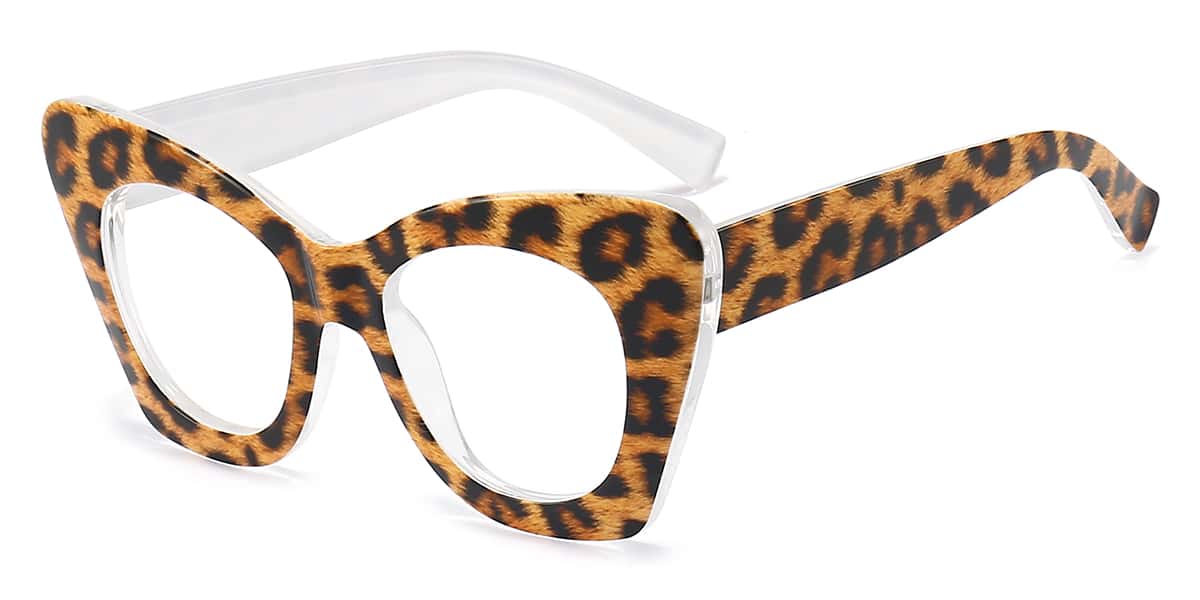 Tortoiseshell - Cat eye Glasses - Sasha