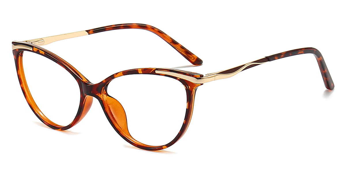 Tortoiseshell Siena - Cat Eye Glasses