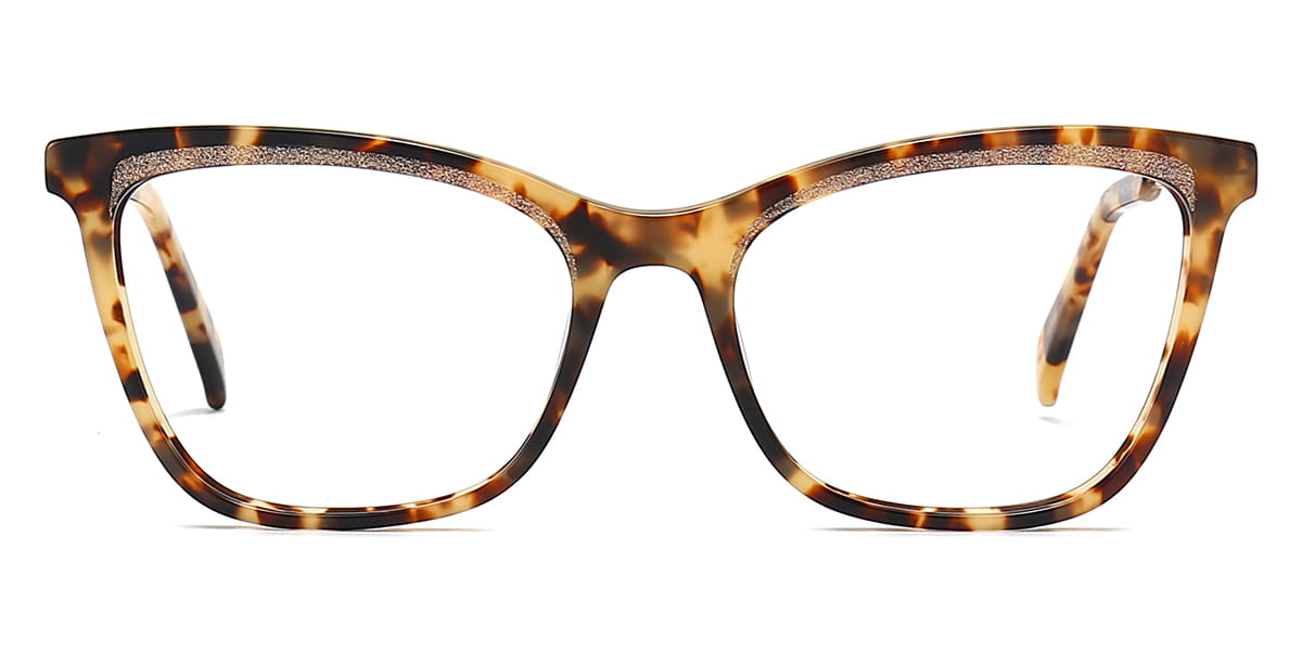 Tortoiseshell - Square Glasses - Marie