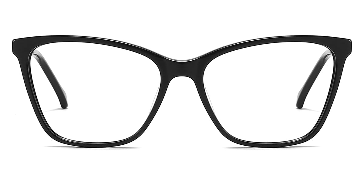 Black - Cat eye Glasses - Malak