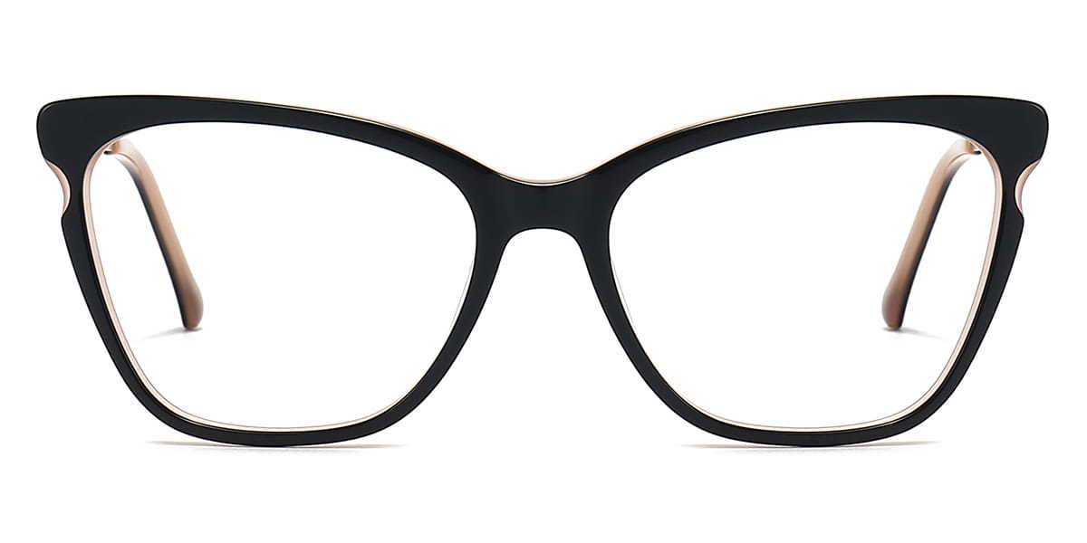 Black Halo - Cat Eye Glasses