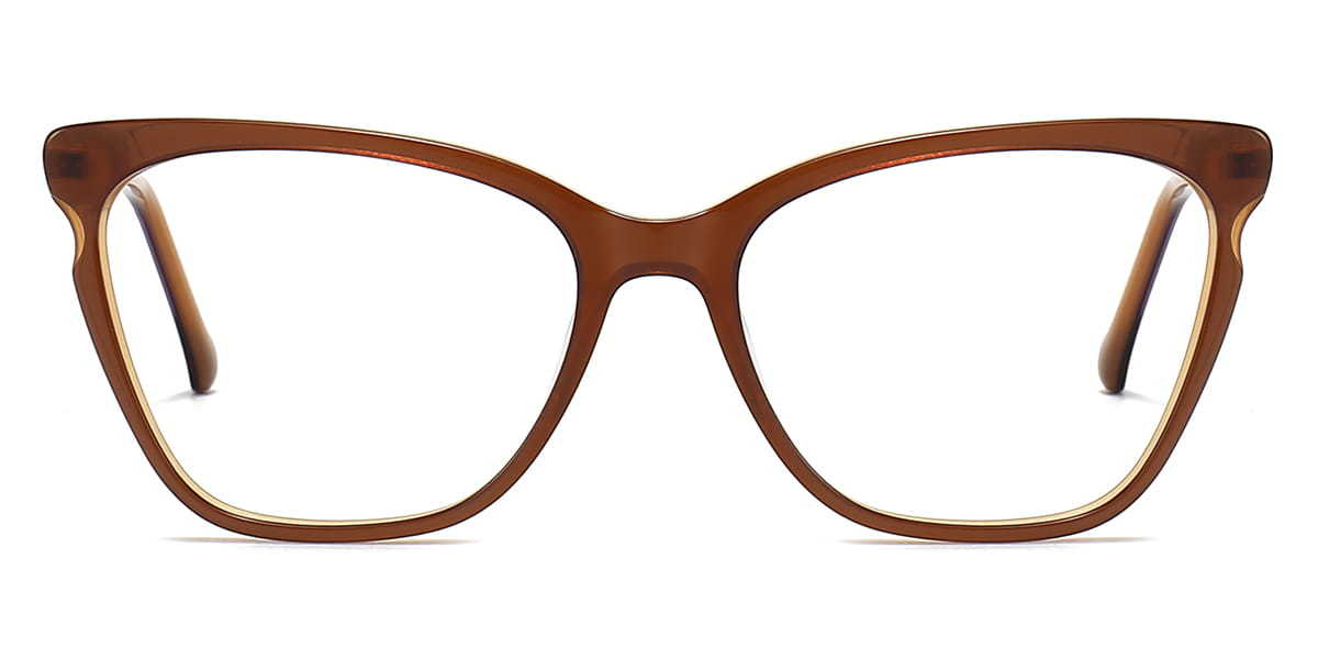 Brown Halo - Cat Eye Glasses
