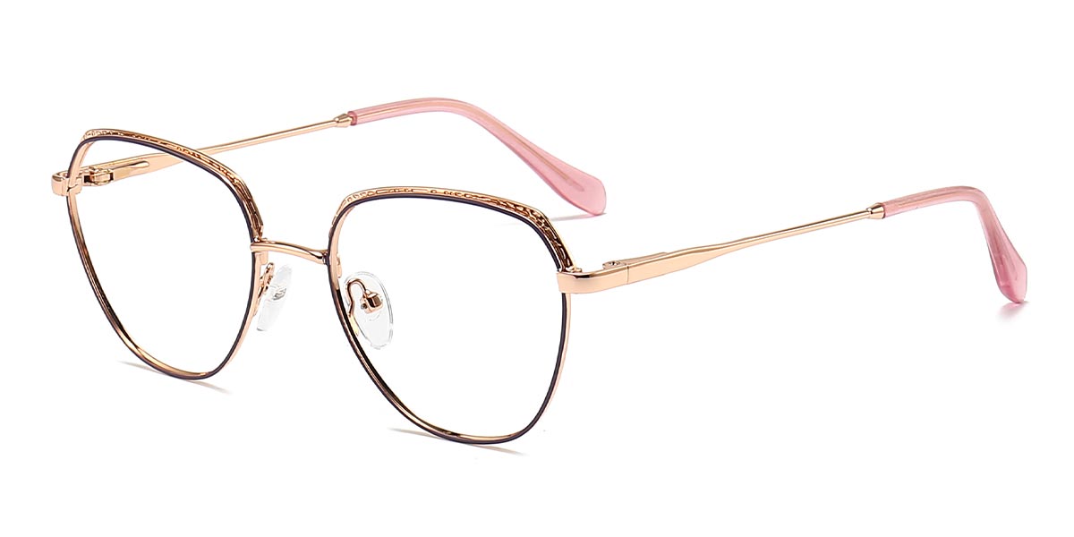 Pink - Oval Glasses - Kori
