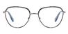 Blue Kori - Oval Glasses