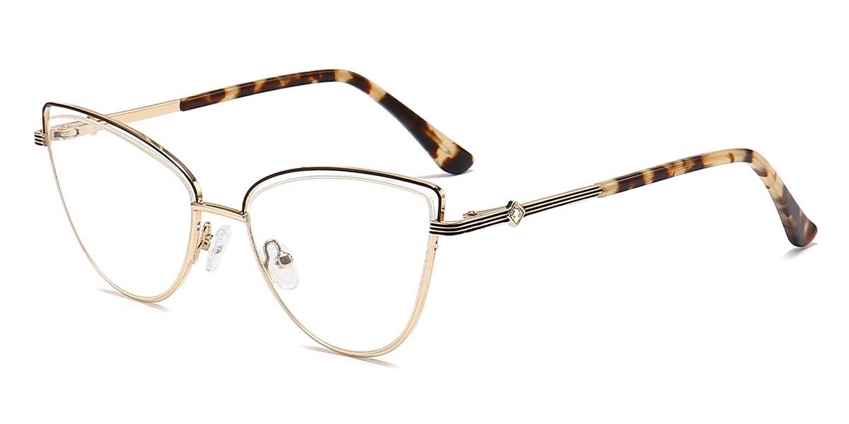 Gold Kyro - Cat Eye Glasses