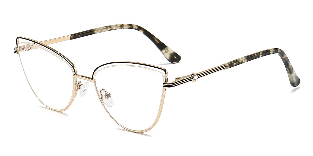 Black - Cat eye Glasses - Kyro