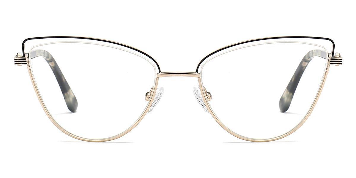 Black Gold Kyro - Cat Eye Glasses