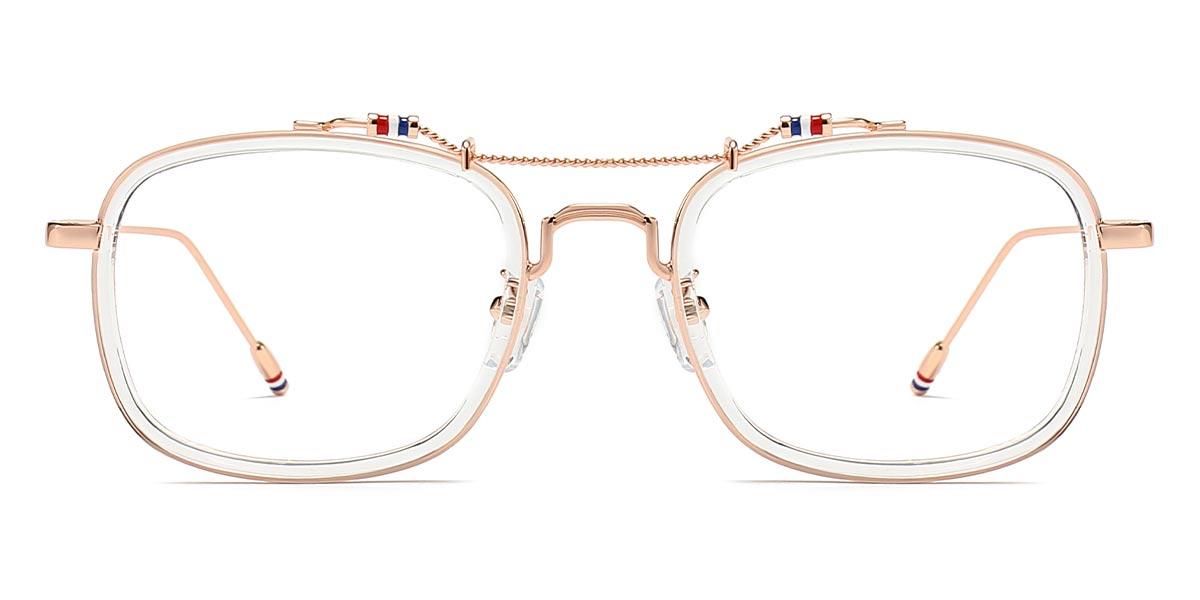 Transparent Desmond - Oval Glasses