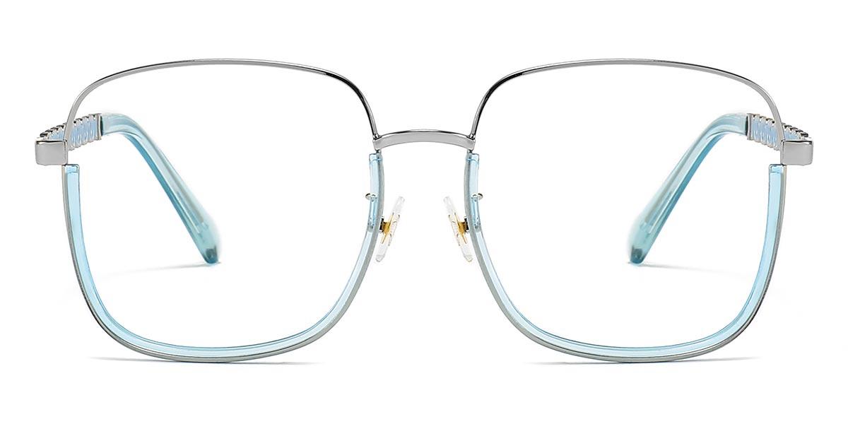 Light Blue Callan - Square Glasses