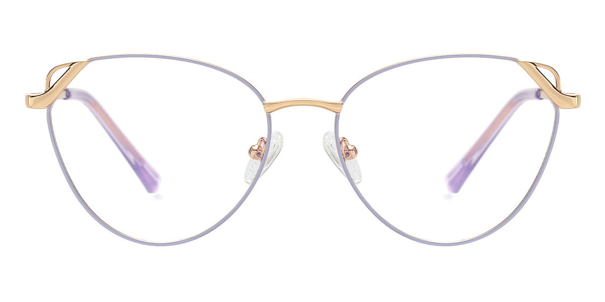 Purple Elijah - Cat Eye Glasses