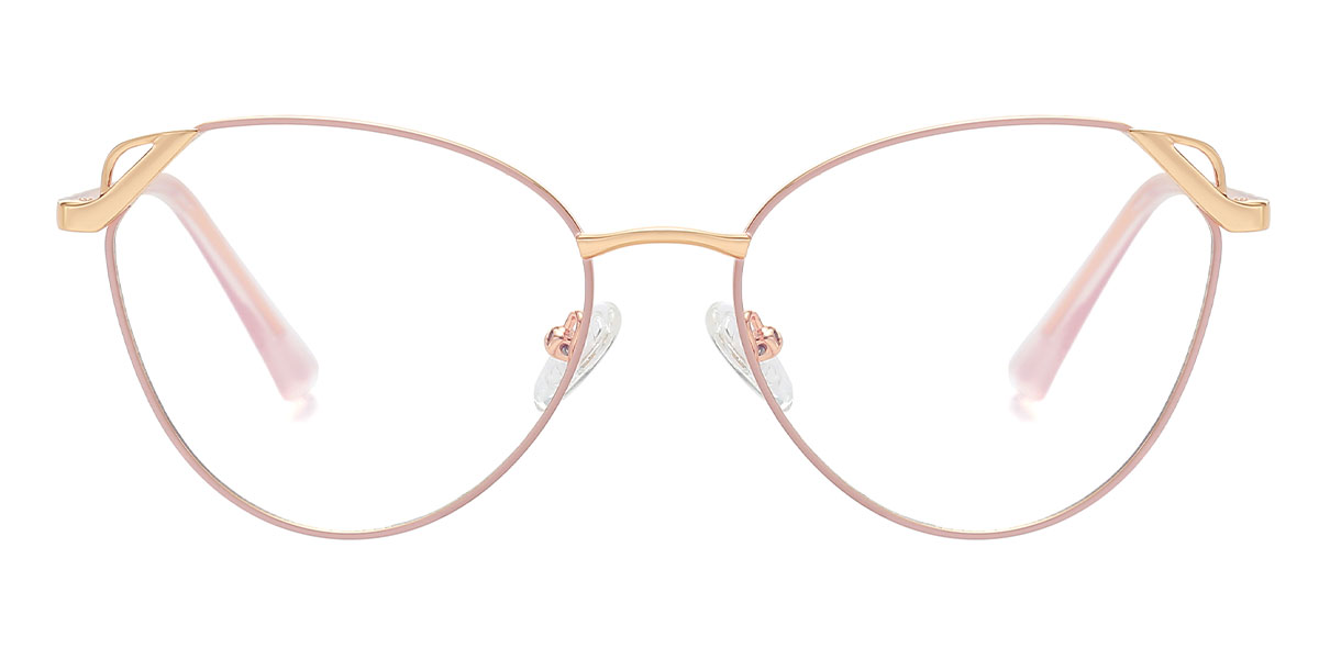 Pink - Cat eye Glasses - Elijah