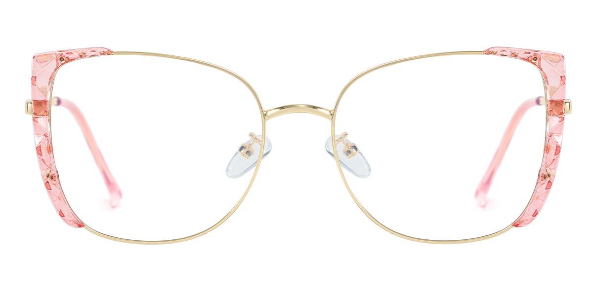 Pink Corbin - Rectangle Glasses