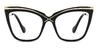 Black Azalea - Cat Eye Glasses