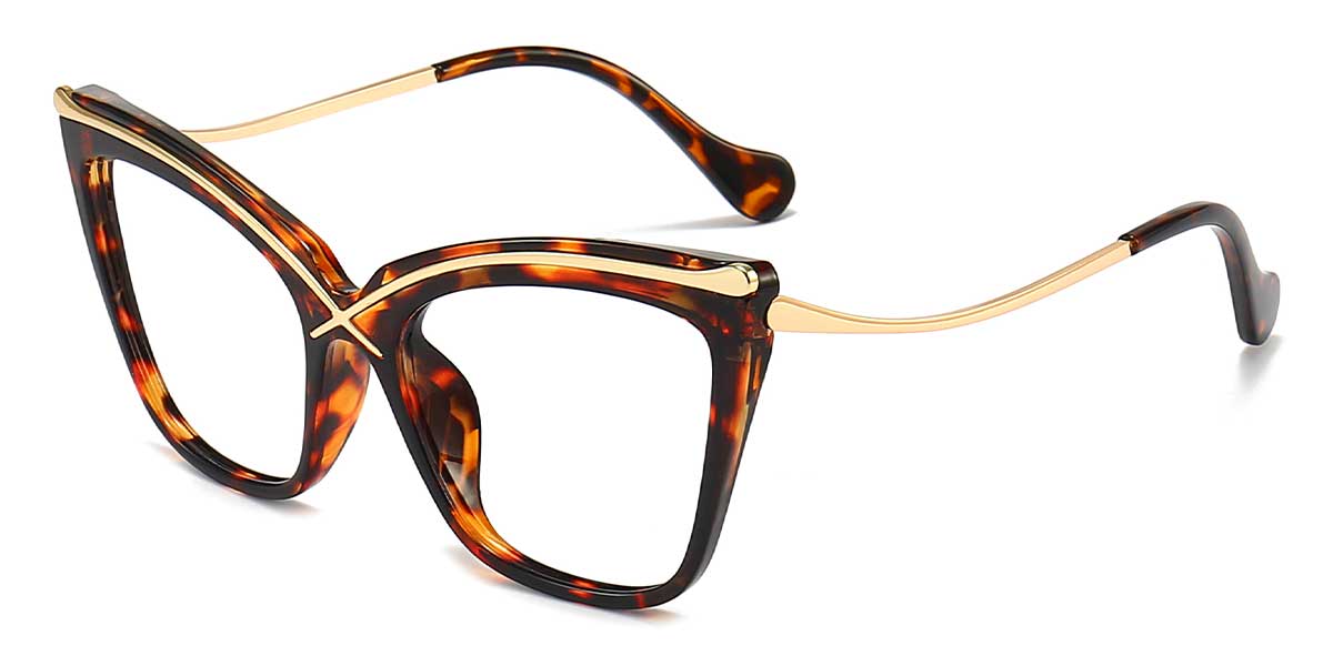 Tortoiseshell - Cat eye Glasses - Azalea
