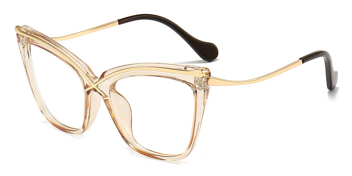 Tawny - Cat eye Glasses - Azalea