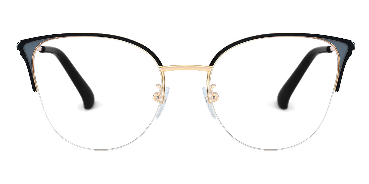 Black - Cat eye Glasses - Sebastian