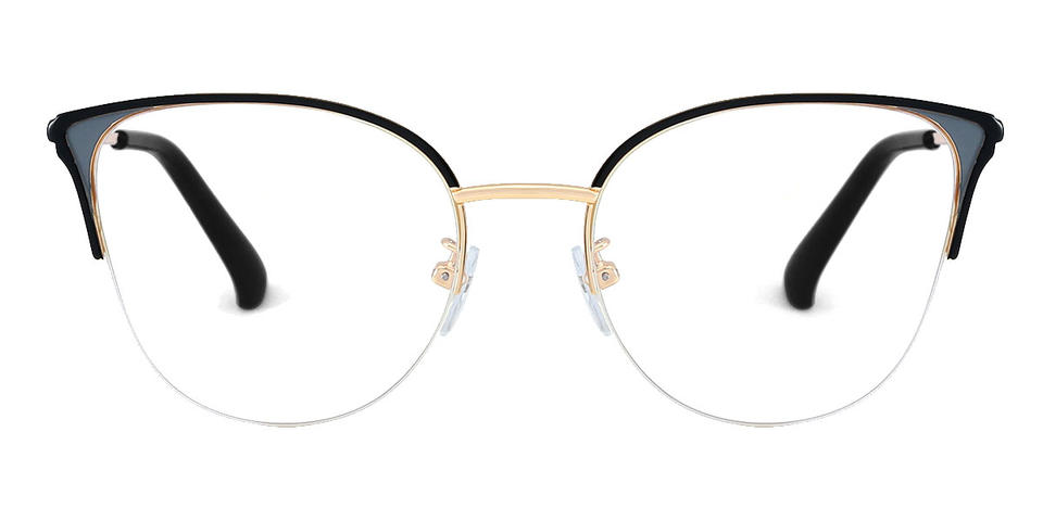 Black Gold Sebastian - Cat Eye Glasses