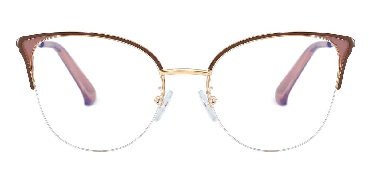 Coffee - Cat eye Glasses - Sebastian