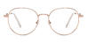 Rose Gold Imani - Round Glasses