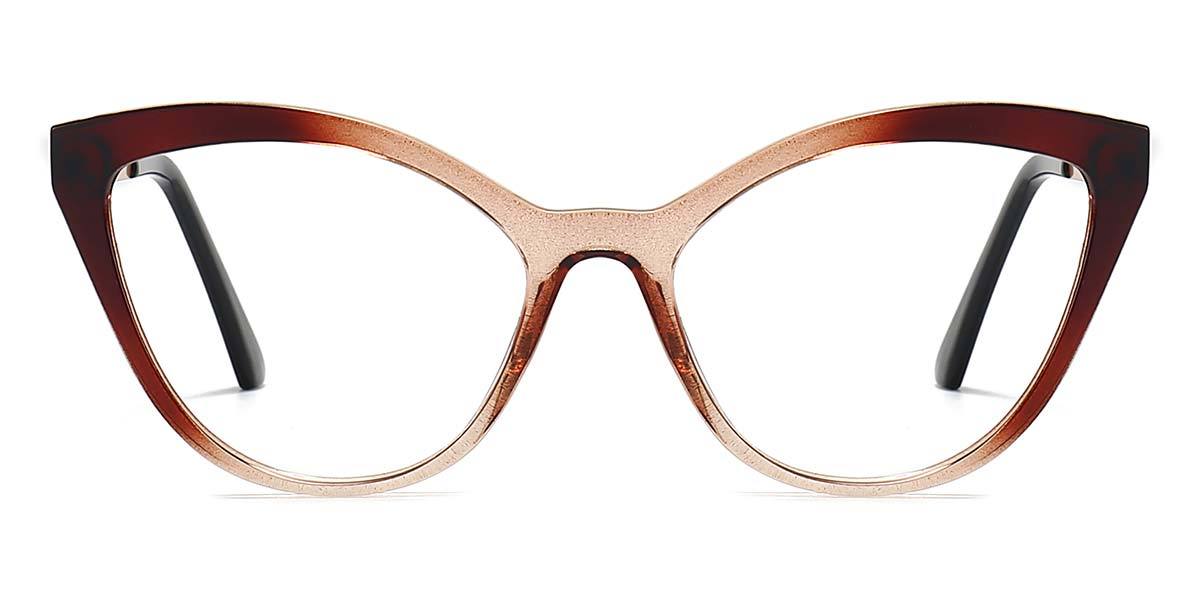 Coffee Abir - Cat Eye Glasses