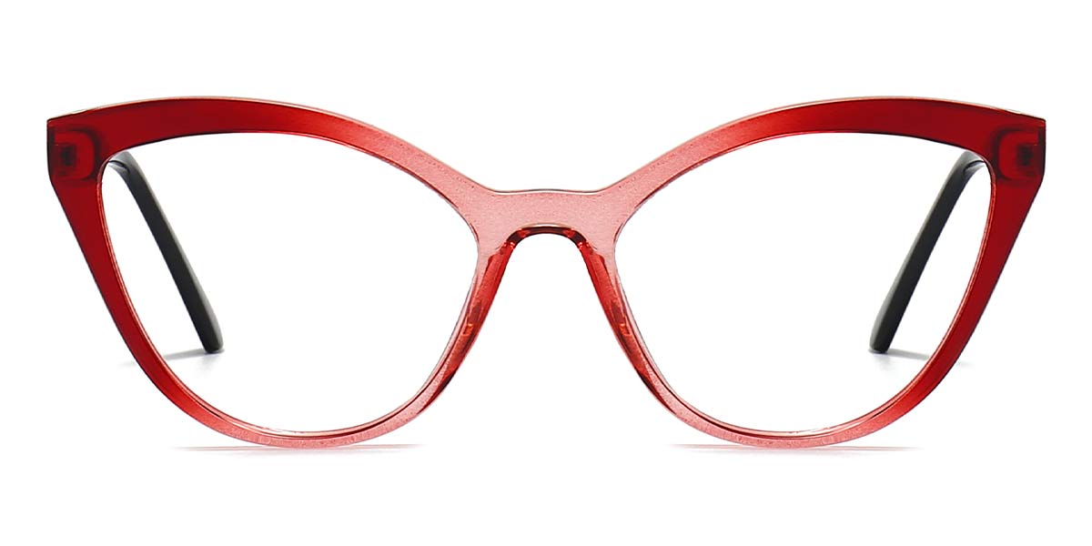 Red Abir - Cat Eye Glasses