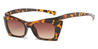 Tortoiseshell Gradual Brown True - Cat Eye Sunglasses