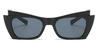 Black Grey True - Cat Eye Sunglasses