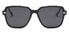 Black Grey Gary - Square Sunglasses