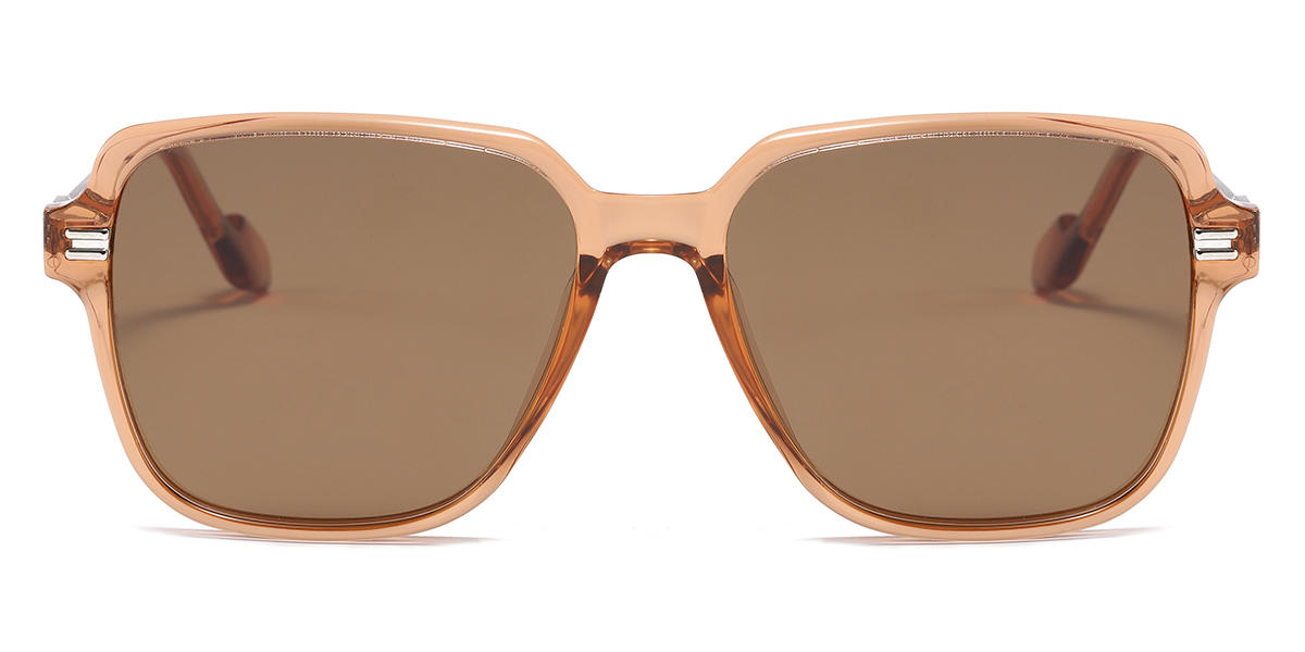 Transparent Tawny Tawny Gary - Square Sunglasses