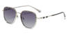Grey Grey Sky - Oval Sunglasses