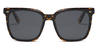 Tortoiseshell Grey Aldo - Square Sunglasses