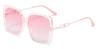 Pink Gradual Pink Vivi - Square Sunglasses