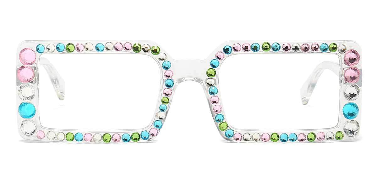 Fancy Diamond - Rectangle Glasses - Michael
