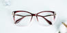 Clear Wine Aphra - Cat Eye Glasses