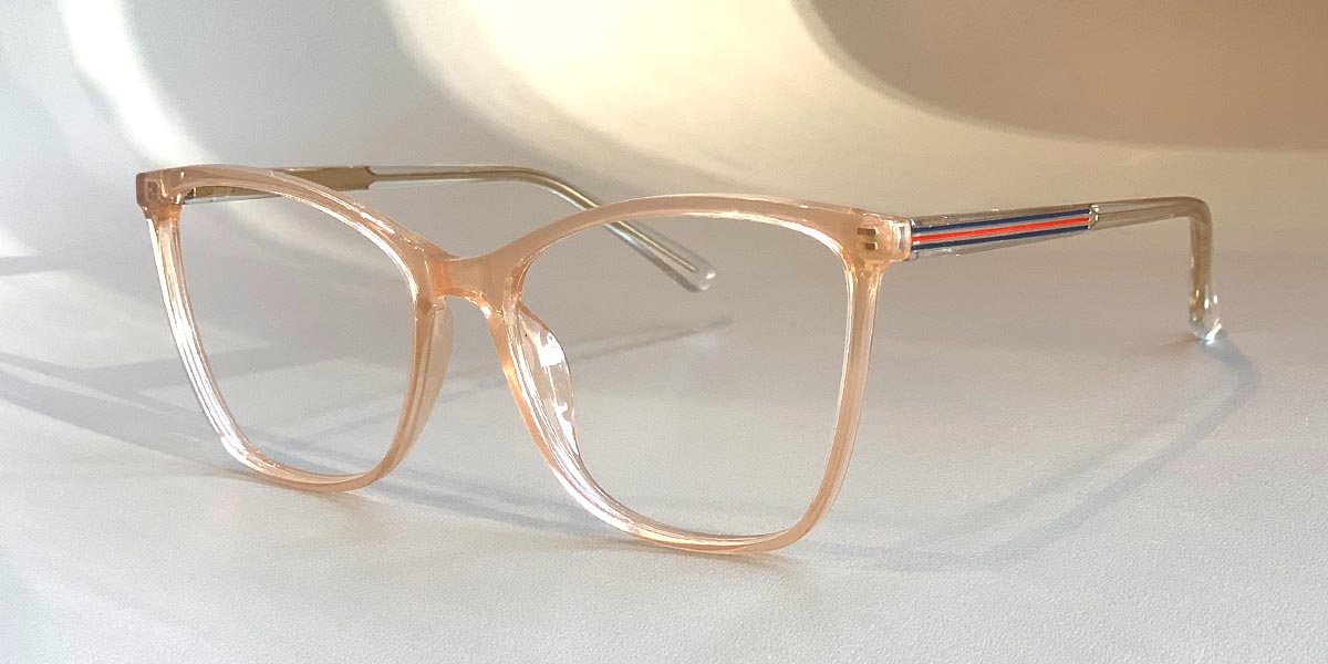 Brown - Rectangle Glasses - Ligeia