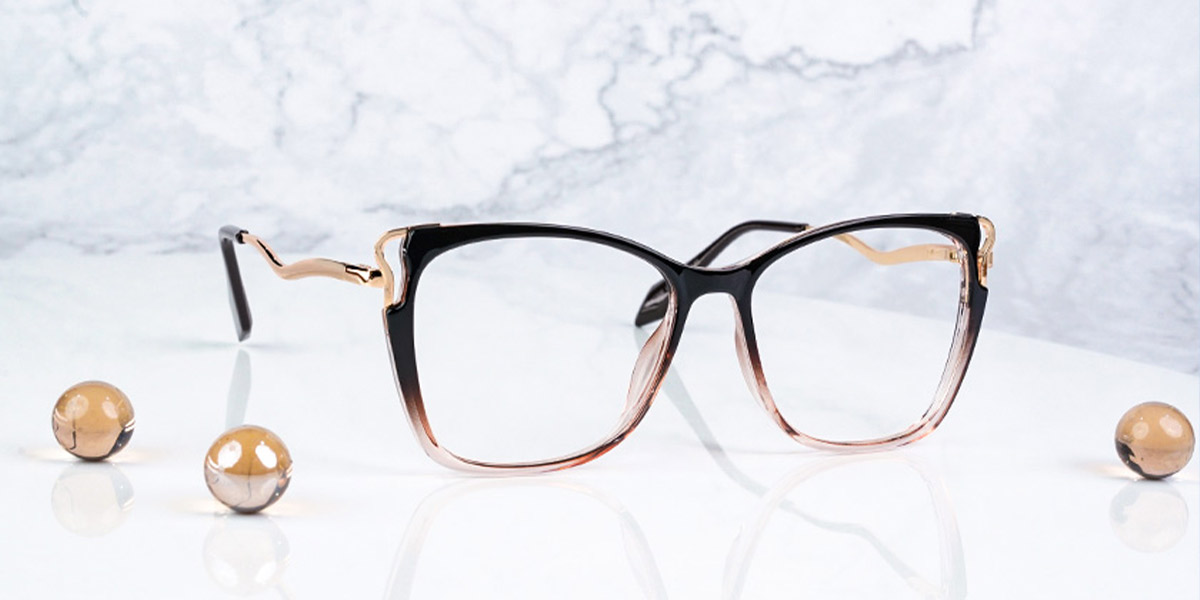 Brown Tawny - Cat eye Glasses - Aphra