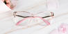 Light Pink Aphra - Cat Eye Glasses