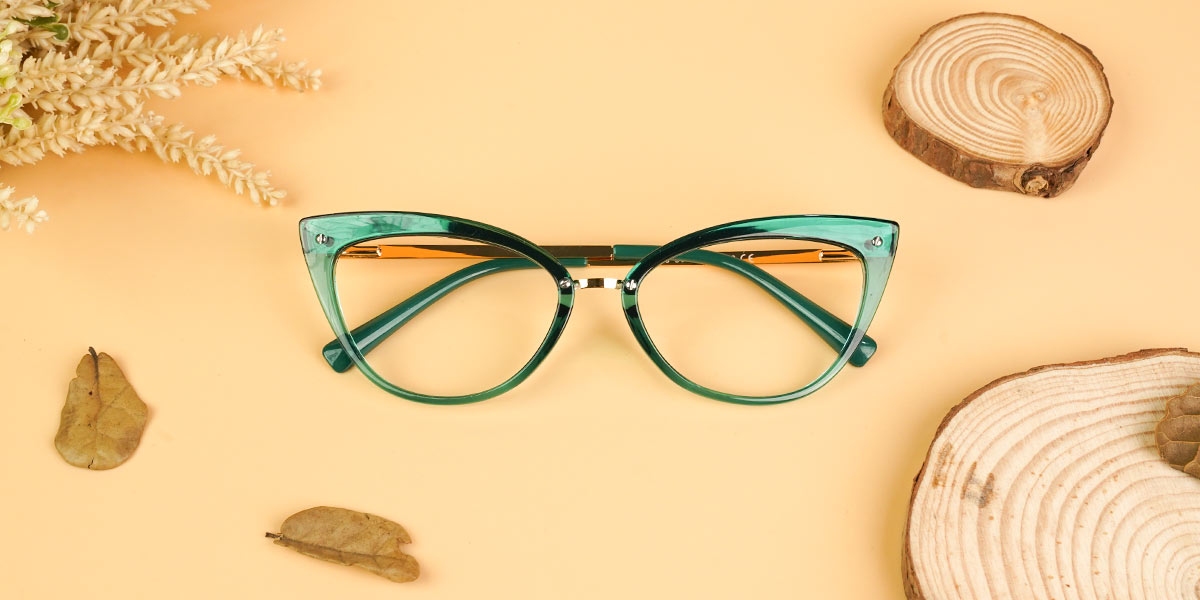 Emerald Caia - Cat eye Glasses