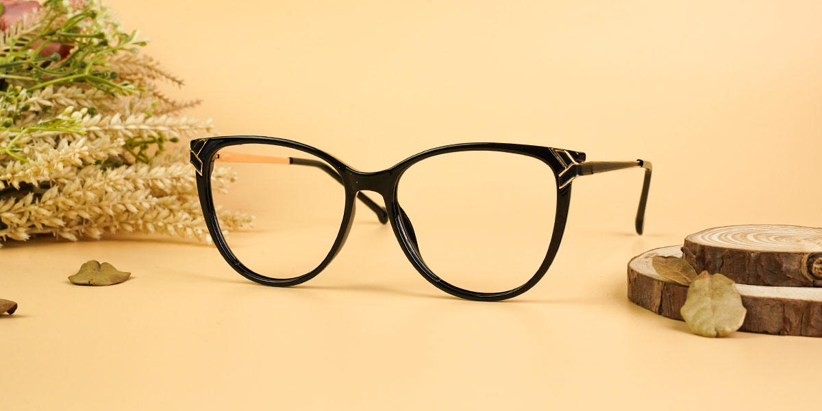 Black Molly - Cat Eye Glasses